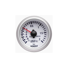 Sziklai Turbónyomás mérő óra, RACE SPORT, Ø52mm, 12V (KC) autóalkatrész
