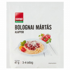 Szilasfood Kft. Coop bolognai mártás alappor 47 g alapvető élelmiszer
