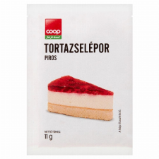 Szilasfood Kft. Coop piros tortazselépor 11 g csokoládé és édesség