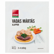 Szilasfood Kft. Coop vadas mártás alappor 42 g alapvető élelmiszer