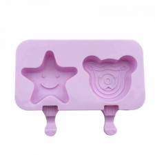  SZILIKON FAGYIFORMA, PÁLCIKÁVAL - CSILLAG, MACI sütés és főzés