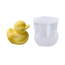 Szilikon fondant és marcipán mintázó-Kis kacsa 7,2x7,5cm sütés és főzés