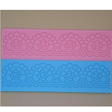  Szilikon formázó, csipkeszalag, mérete: 18x5 cm dekorációs kellék