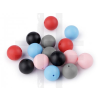  Szilikon gyöngyök 15 mm - 5 db/csomag