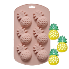  Szilikon jégkocka forma ananász mintával party kellék