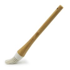 Szilikon konyhai kenőecset fa nyéllel - 25 cm konyhai eszköz