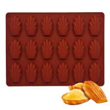 Szilikon madeleine sütőforma – Nagy madeleine forma sütés és főzés