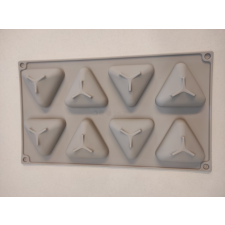  Szilikon mousse háromszög forma sütés és főzés