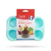 [] Szilikon muffinsütő-forma - 6 adagos