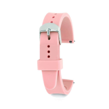  Szilikon óraszíj - okosóra pótszíj 14mm - Rosegold okosóra kellék