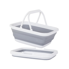  Szilikon összecsukható bevásárló kosár fogantyúval konyhai eszköz