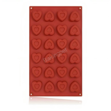 Szilikon sütemény forma-24 adagos szív sütés és főzés