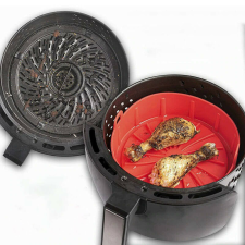 Szilikon sütőedény Air Fryer-hez, hőálló, tapadásmentes, 16 cm átmérőjű kisháztartási gépek kiegészítői