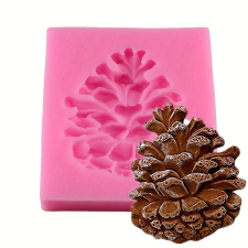 Szilikon Toboz Forma Csokoládéhoz, Fondant Tortához, Dekorációhoz edény