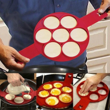  Szilikon tojás- és palacsintasütő forma konyhai eszköz
