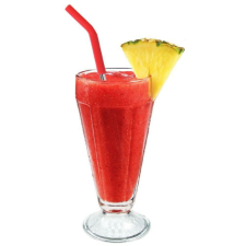  Szilikonos szívószálkészlet 4+1darab 20 cm (6mm) konyhai eszköz