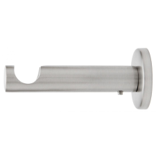 Szimpla block tartó- 8 cm, 1 db/cs (16 mm Ø) (Nikkel- matt) karnis, függönyrúd