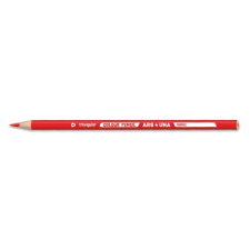  Színes ceruza ARS UNA háromszögletű piros színes ceruza