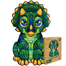 Színes Fa Puzzle - Kedves Charlie puzzle, kirakós
