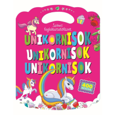  Színes foglalkoztatófüzet unikornisokkal gyermek- és ifjúsági könyv
