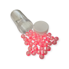  Színes Gyöngyök 0,7mm Rózsaszínben 30db/cs dekorációs kellék