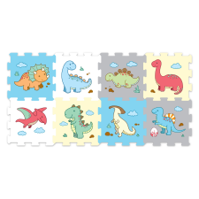  Színes habszivacs dinoszaurusz puzzle készlet puzzle, kirakós