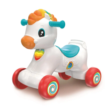 SZÍNES Interaktív hintaló Rainbow Rider 3 az 1-ben Clementoni kreatív és készségfejlesztő