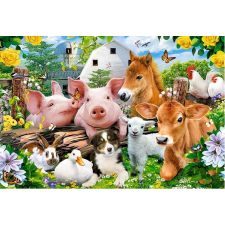 színes maxi Farm Friends puzzle 40 darabos puzzle, kirakós