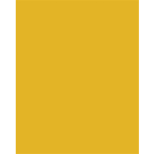  Színes papír, A3, 130 g, 50 lap, FOLIA, mélysárga kreatív papír