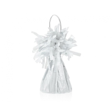 SZÍNES Pastel White, Fehér léggömb, lufi súly party kellék