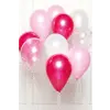  Színes Pink léggömb, lufi 10 db-os szett  11 inch (27,5cm)