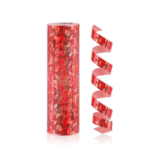 SZÍNES Piros Holographic Red szerpentin 4 m party kellék