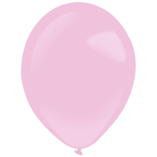 SZÍNES Pretty Pink léggömb, lufi 100 db-os 5 inch (13 cm) party kellék