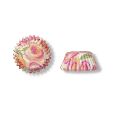  Színes rózsa mintás 100 db-os bonbon papír sütés és főzés