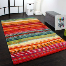  Színes szalag szőnyeg, 240×330-as méretben lakástextília