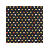 SZÍNES Szerelem XOXO Black szalvéta 20 db-os 33x33 cm