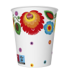 SZÍNES Színes Cutout papír pohár 8 db-os 250 ml