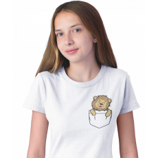  Színes zseb állat (Oroszlán) - Gyerek Póló