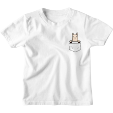  Színes Zsebminta Alpaka - Gyerek Póló