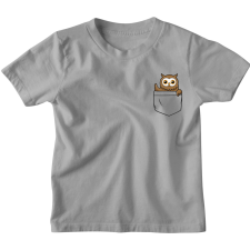  Színes Zsebminta Bagoly - Gyerek Póló gyerek póló