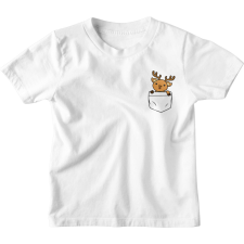  Színes Zsebminta Rénszarvas - Gyerek Póló gyerek póló