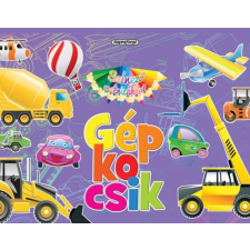  Színező matricákkal - Gépkocsik gyermek- és ifjúsági könyv