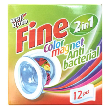 Színfogó kendő WELL DONE Fine antibakteriális 12db tisztító- és takarítószer, higiénia