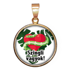 Szingli kígyós – medál lánccal vagy kulcstartóval nyaklánc