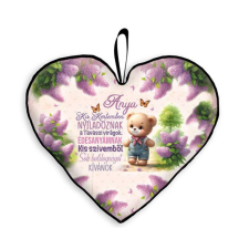  Szív alakú párna, Kis kertemben lakástextília