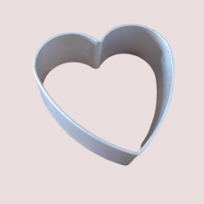  Szív alakú sütikiszúró, 5,5 cm sütés és főzés
