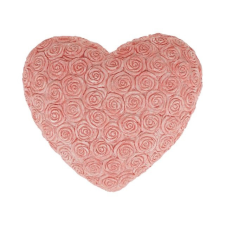  Szív rózsa mintával 4,5x2,5x4 cm dekorációs kellék
