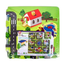  Szivacspuzzle szõnyeg nagyváros 9db-os játszószőnyeg