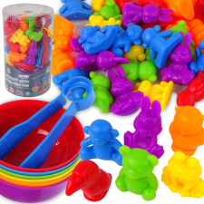 Szivárvány játék Montessori Állati osztály, WOOPIE oktatójáték