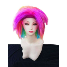  SZIVÁRVÁNY punk papagáj bohóc buli paróka paróka